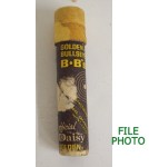 Daisy Golden Bullseye Air Rifle Shot BB Gun Ammo - Partial Tube